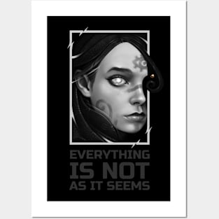 EVERYTHING IS NOT AS IT SEEMS Posters and Art